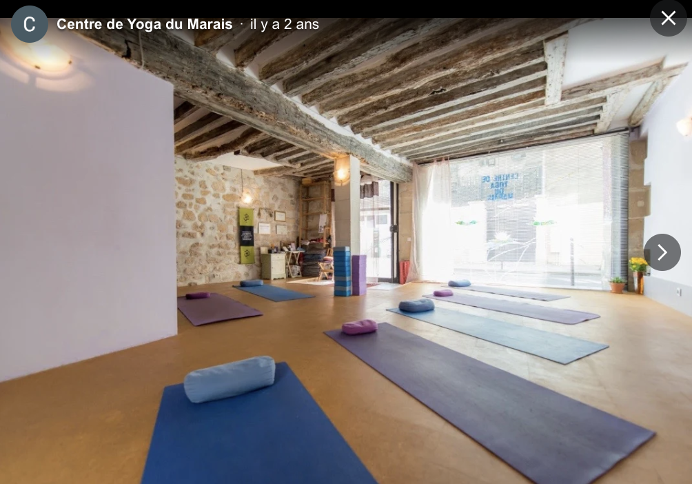 yoga studios in Le Marais